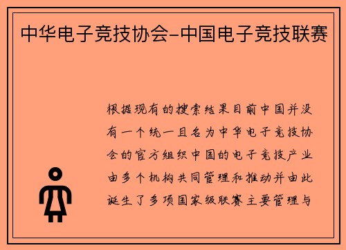 中华电子竞技协会-中国电子竞技联赛